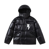 FRAGMENT X Moncler Genius 7 FRGMT hooded down jacket Black 1.10