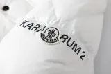 FRAGMENT X Moncler Genius 7 FRGMT hooded down jacket White 1.10