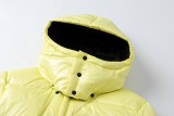 FRAGMENT X Moncler Genius 7 FRGMT hooded down jacket Yellow 1.10