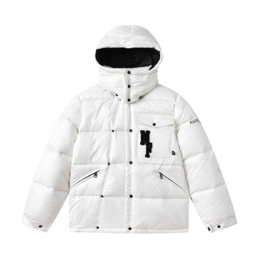 FRAGMENT X Moncler Genius 7 FRGMT hooded down jacket White 1.10