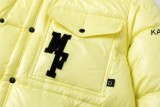 FRAGMENT X Moncler Genius 7 FRGMT hooded down jacket Yellow 1.10