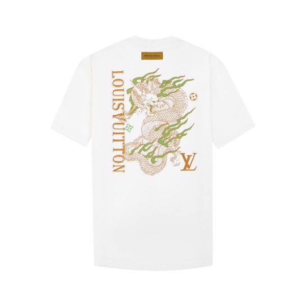 Louis Vuitton Year of the Dragon limited-edition short-sleeved T-shirt White 1.22