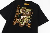 Louis Vuitton Year of the Dragon limited-edition short-sleeved T-shirt Black 1.22