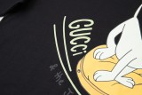 Gucci early spring new The Jetsons logo T-shirt Black 1.22
