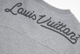 Louis Vuitton X Nigo series love logo printed crew neck sweatshirt 1.30
