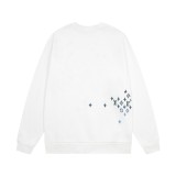 Louis Vuitton gradient color printed logo long-sleeved sweatshirt White 1.30