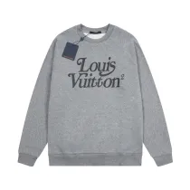 Louis Vuitton X Nigo series brand logo printed crew neck sweatshirt 1.30