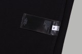 Balenciaga 24ss new gradient color letter print short-sleeved T-shirt Black 1.30