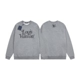 Louis Vuitton X Nigo series brand logo printed crew neck sweatshirt 1.30