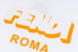 Fendi 24SS 3D printed letter logo short-sleeved T-shirt White 3.6