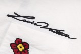 Louis Vuitton X Pharrell Williams 24SS embroidered Eiffel Tower Seine River printed short-sleeved T-shirt White 3.6