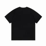 Gucci 24SS collage abstract art logo short-sleeved T-shirt Black 3.13