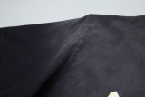 Balenciaga 24SS graffiti hand-painted logo washed short-sleeved T-shirt Black 3.13