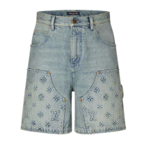 Louis Vuitton Denim Carpenter Shorts