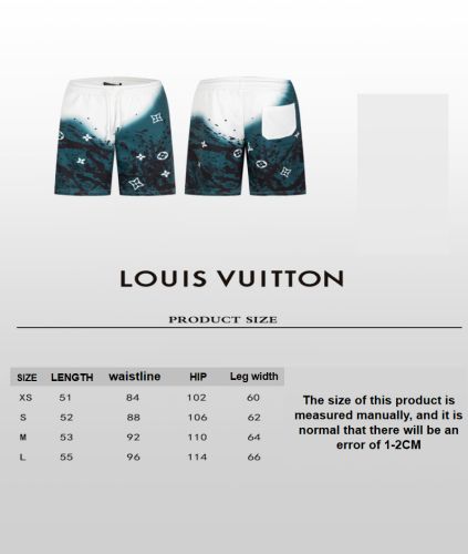 Louis Vuitton 24SS new 3D printing design shorts 3.21