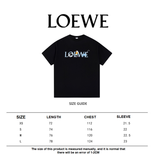 Loewe 24SS animal print T-shirt 3.21