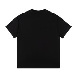 Balenciaga X Gucci Paris joint tiled logo short-sleeved T-shirt Black 3.29