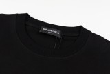 Balenciaga X Gucci Paris joint tiled logo short-sleeved T-shirt Black 3.29