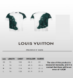 Louis Vuitton 24ss 3D three-dimensional inkjet printing design short-sleeved T-shirt 4.2