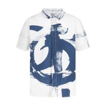 Dior 24ss ink style print design short-sleeved T-shirt 4.2