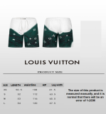 Louis Vuitton 24ss 3D three-dimensional inkjet printing design Shorts 4.2