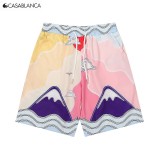 Casablanca 23SS Japan Mount Fuji short-sleeved T-shirt & shorts 4.9