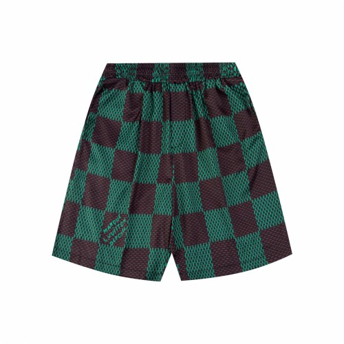 Louis Vuitton x Pharrell Williams embroidered runway checkerboard suit shorts 4.16