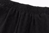 Gucci 24FW early autumn new double G jacquard shorts Black 4.16