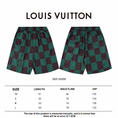 Louis Vuitton x Pharrell Williams embroidered runway checkerboard suit shorts 4.16