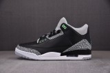 Jordan 3 Retro Green Glow