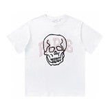 Givenchy 24ss hot diamond skull logo short-sleeved T-shirt white 5.9