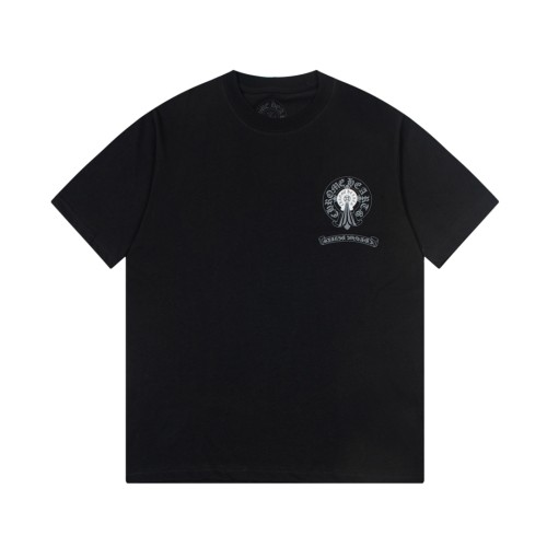 Chrome Hearts Cross print crew neck short sleeve T-shirt Black 5.15