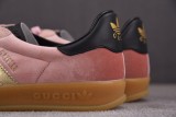 Adidas x Gucci Gazelle light pink