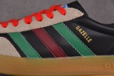 Adidas x Gucci Gazelle black red