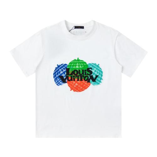 Louis Vuitton colorful pumpkin short-sleeved T-shirt White 5.22