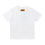 Louis Vuitton painted Year of the Dragon logo short-sleeved T-shirt White 5.22