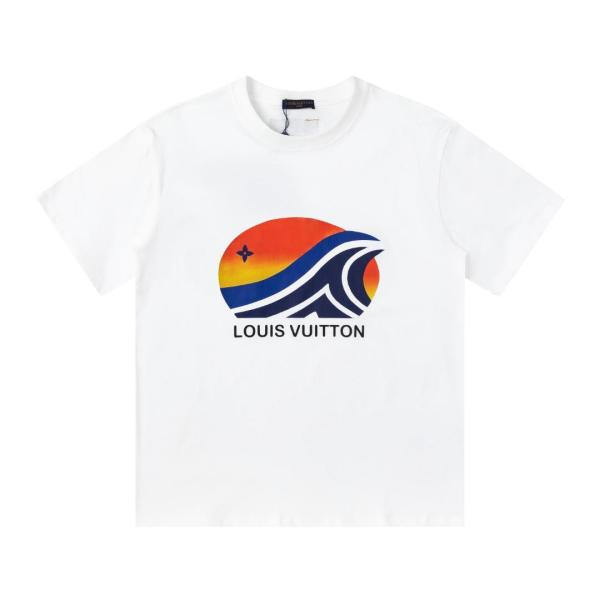 Louis Vuitton Sunset Short Sleeve T-Shirt White 5.22
