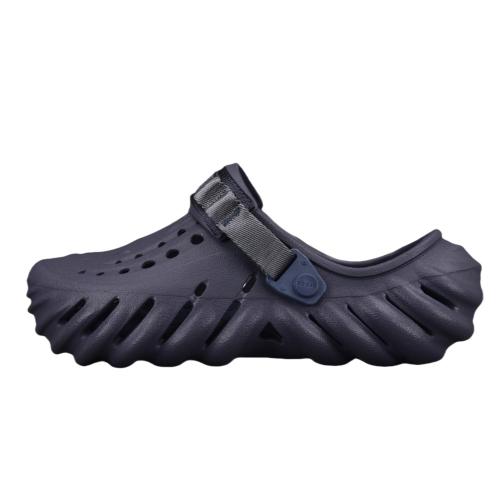 Crocs EVA beach sandals dark blue （No Shoe Box）
