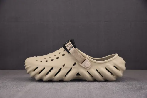 Crocs EVA beach sandals beige（No Shoe Box）