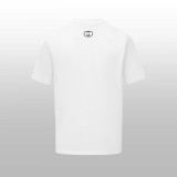 GUCCI love logo short-sleeved T-shirt White 5.28