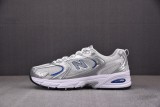 New Balance 530 Light Grey Silver Blue