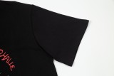Dior 24SS Dinosaur embroidered logo short-sleeved T-shirt Black 6.13