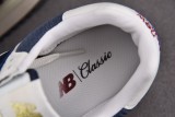 New Balance 574 Navy White Beige