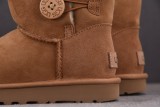 UGG Mini Bailey Button II Chestnut (Women's)