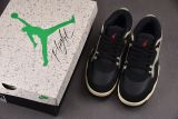 Air Jordan 4 RM Black Sail