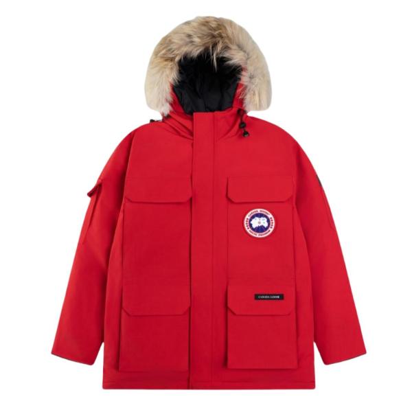 Canada Goose Expedition Parker Classic Down Jacket Red 11.8