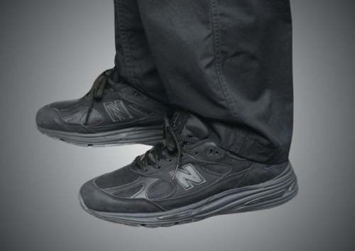 New Balance 991v2 MiUK Stone Island Ghost Pack Black