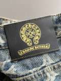 Chrome Hearts 25SS Classic Cross Washed Denim Pants 01.03