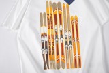 Louis Vuitton vintage snowboard logo short sleeve T-shirt 01.13