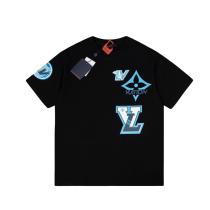 Louis Vuitton Various Logo Print Short Sleeve T-Shirt Black 25218